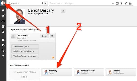 hootsuite ajouter image tweet twitter