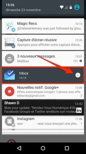 android 5 lollipop personnaliser les notifications par application