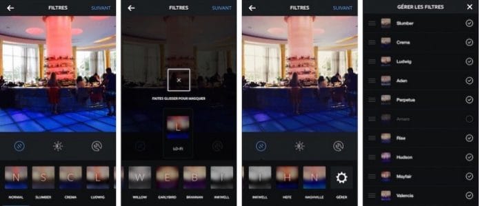 Instagram : 5 nouveaux filtres et un outil de réorganisation des filtres
