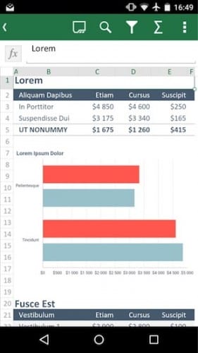 applications android microsoft office