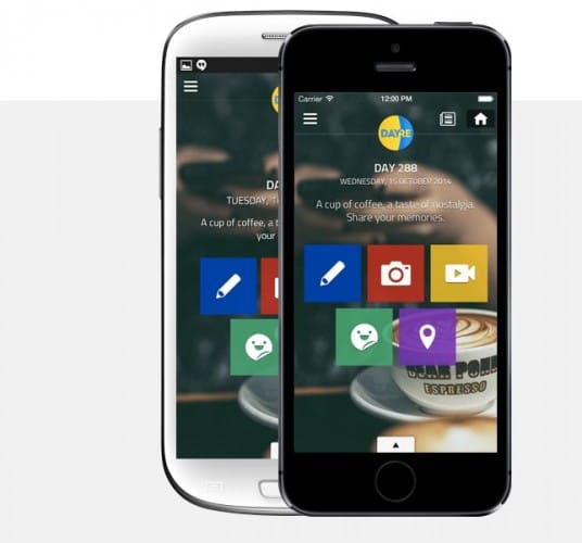 dayre blogue iphone application