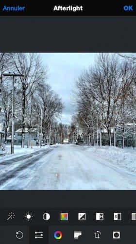 iphone applications appareil photo afterlight