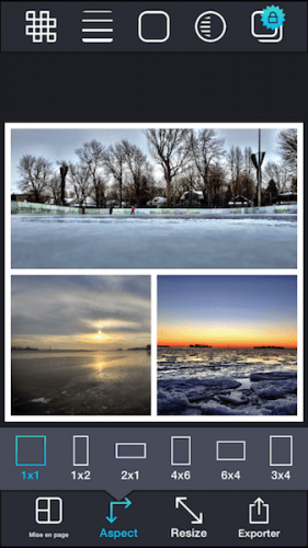 iphone montage photo Pic Stitch