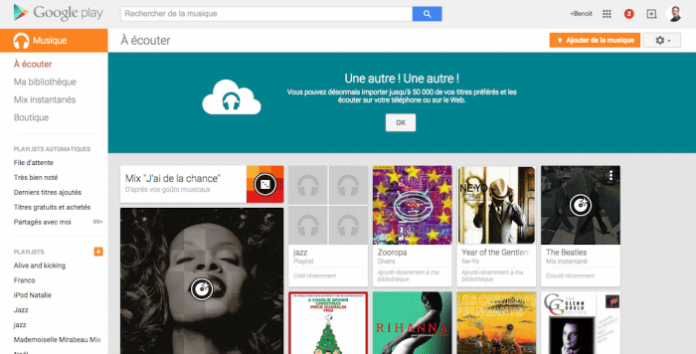 google play music ios web et android