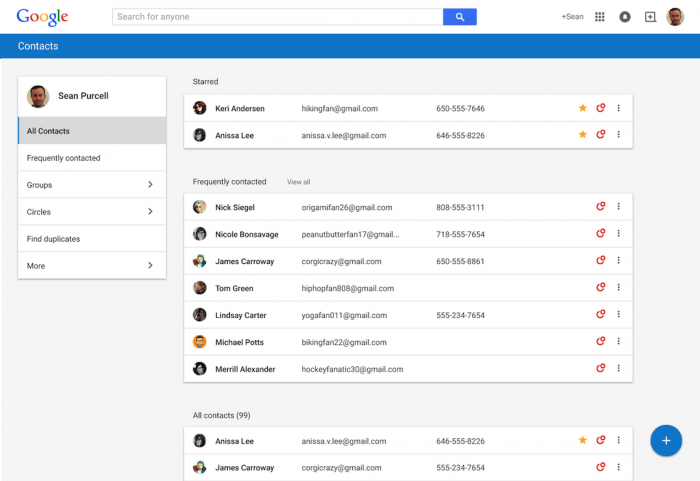 Google Contacts