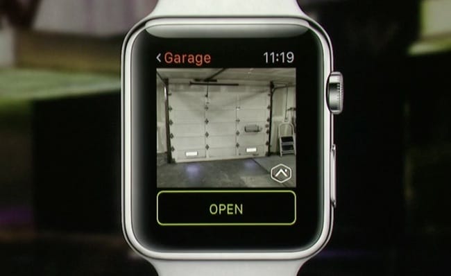 apple watch utilisée comme cameras de surveillance