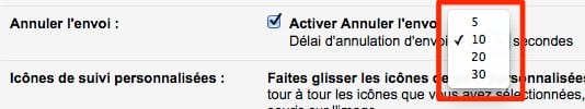  Annuler l'envoi sur la version web de gmail