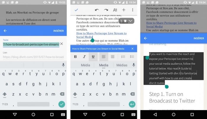 google docs android