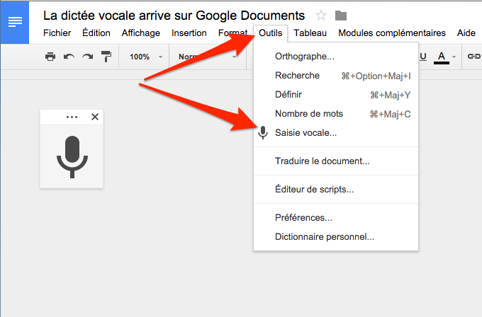 google_documents_saisie_vocale
