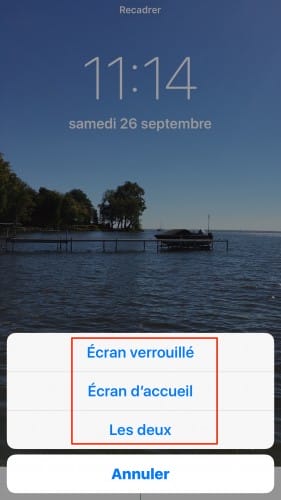 iphone 6s Live Photo fond d'écran d'accueil