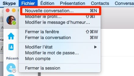 skype conversation de groupe