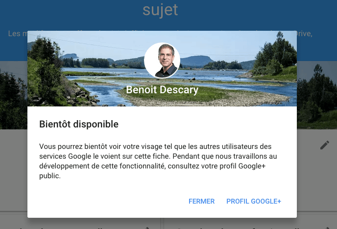google a propos de moi