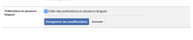 Facebook multilingue 2