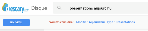 google-drive-langage-naturel