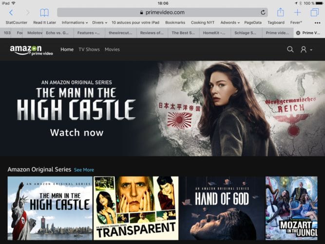 amazon prime video canada