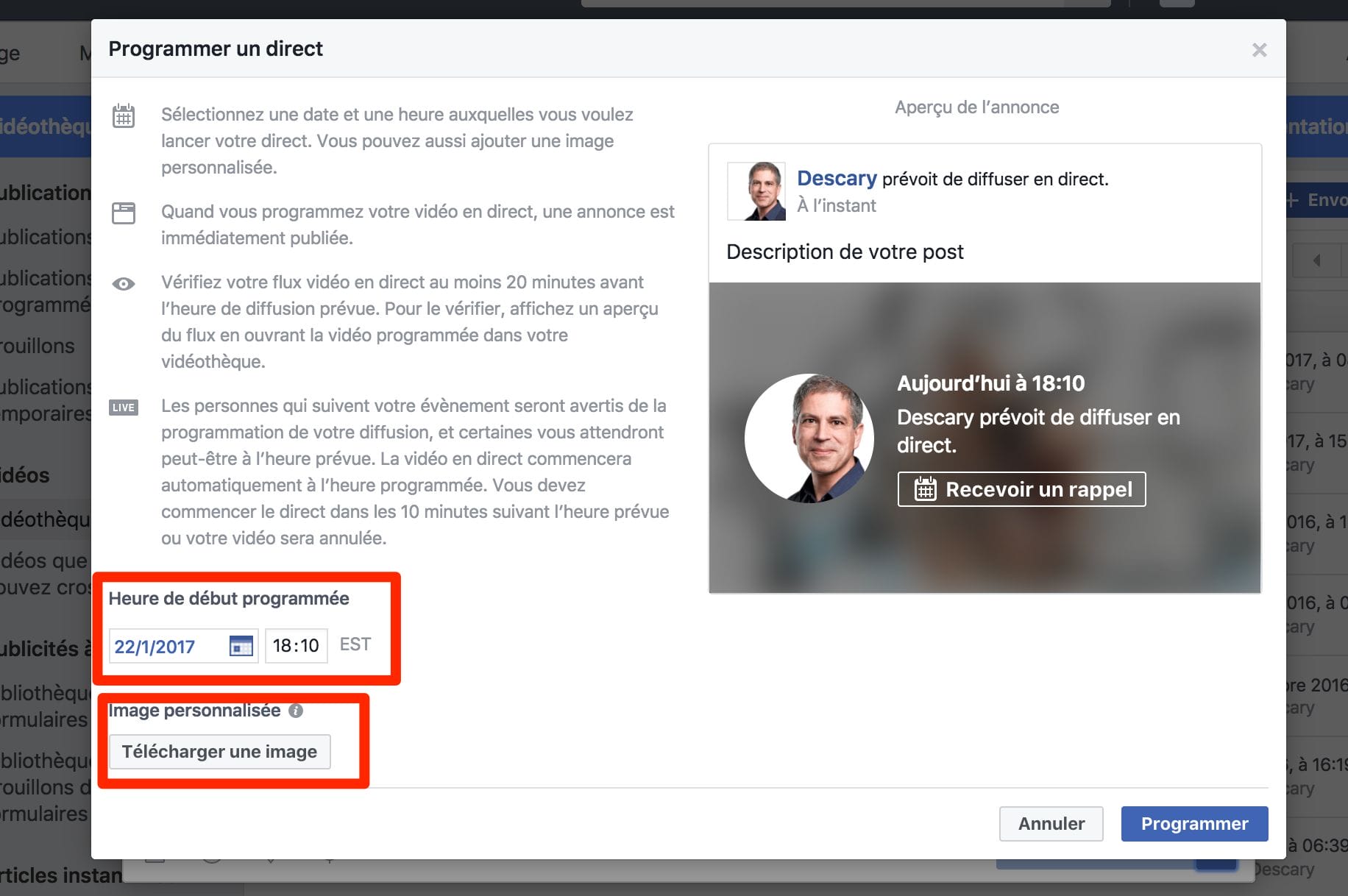 Facebook Live Video : Comment Programmer Une Diffusion En Direct Depuis ...