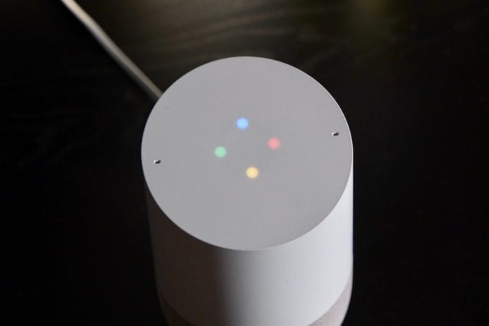 google home couleurs