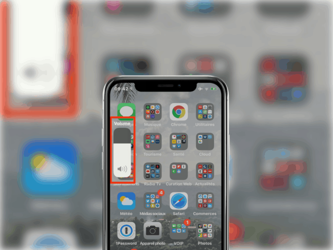 iphone astuce volume